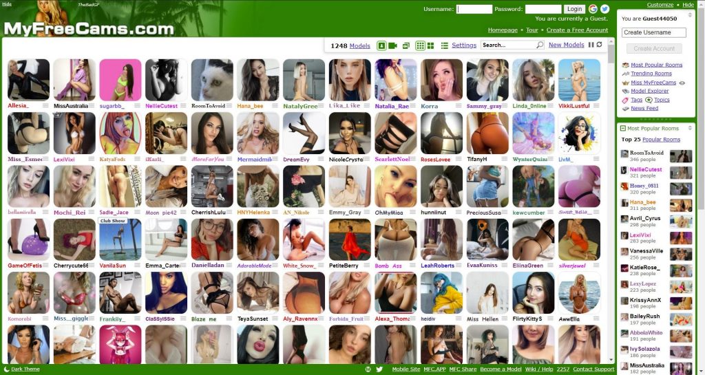 MyFreeCams screenshot